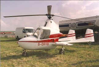 G-ORVB at PFA Rally, Wroughton, in July 1991