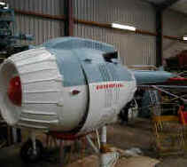 Ka-26 engine podded and painted