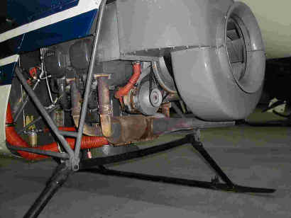 G-OTED's Lycoming Engine