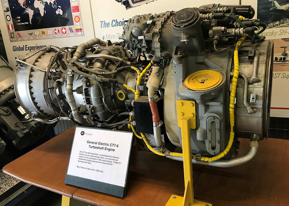 General Electric CT7-6 Engine 