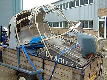 Fairey Ultra Light, G-AOUJ, at The Helicopter Museum in 1991