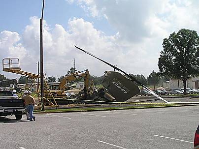 XCH-62 after destruction