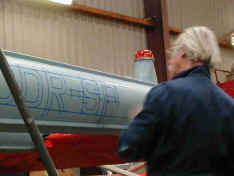 Painting Ka-26 Registration