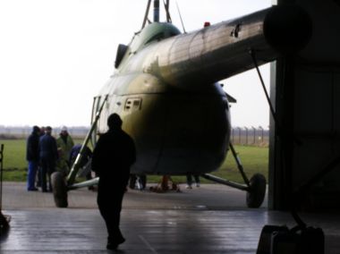 Preparing to push into the Hangar