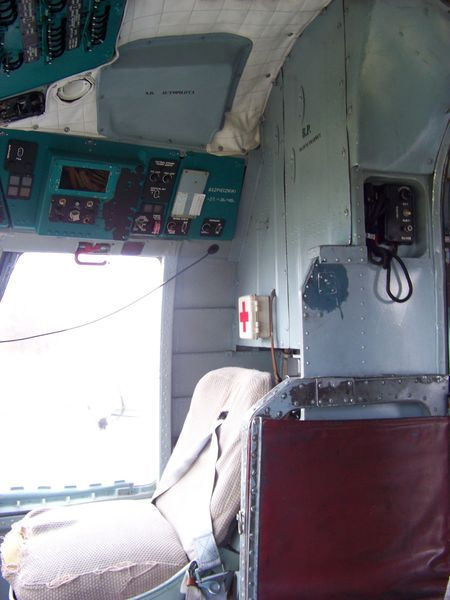 Mi-8P 618 Flight Deck