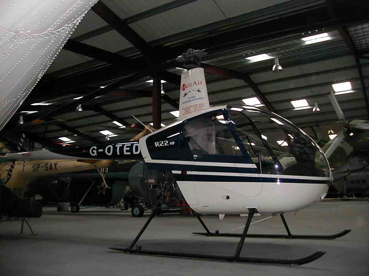 Robinson R22HP   G-OTED