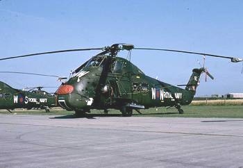 Wessex HU.5,  XS486, at Yeovilton in August 1979