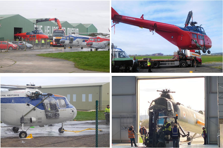 Moving into Weston Aviation Heritage Hangar