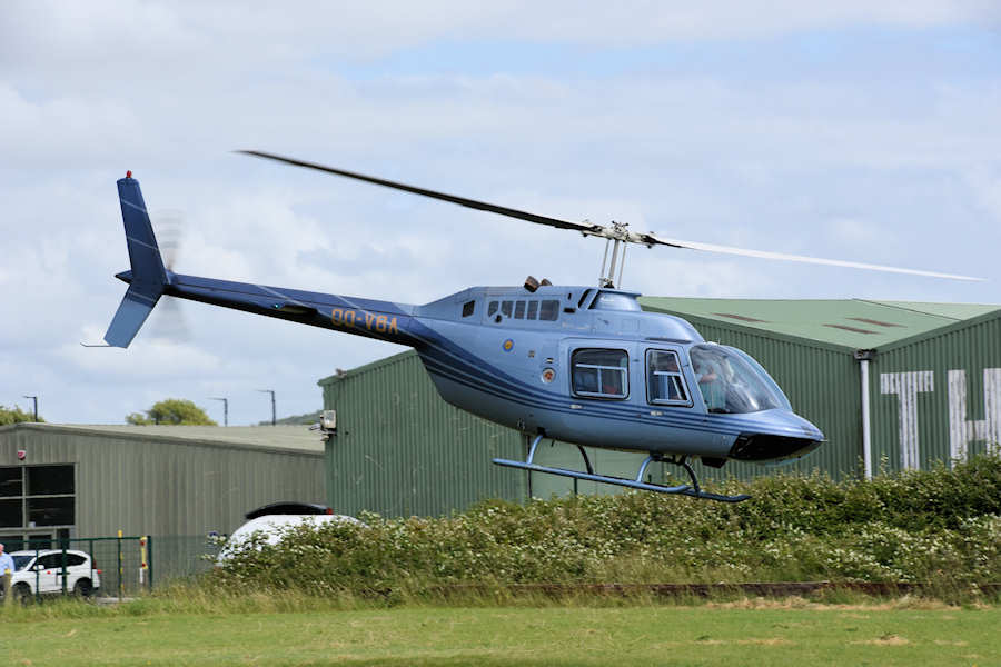 JetRanger OO-VBA at The Helicopter Museum