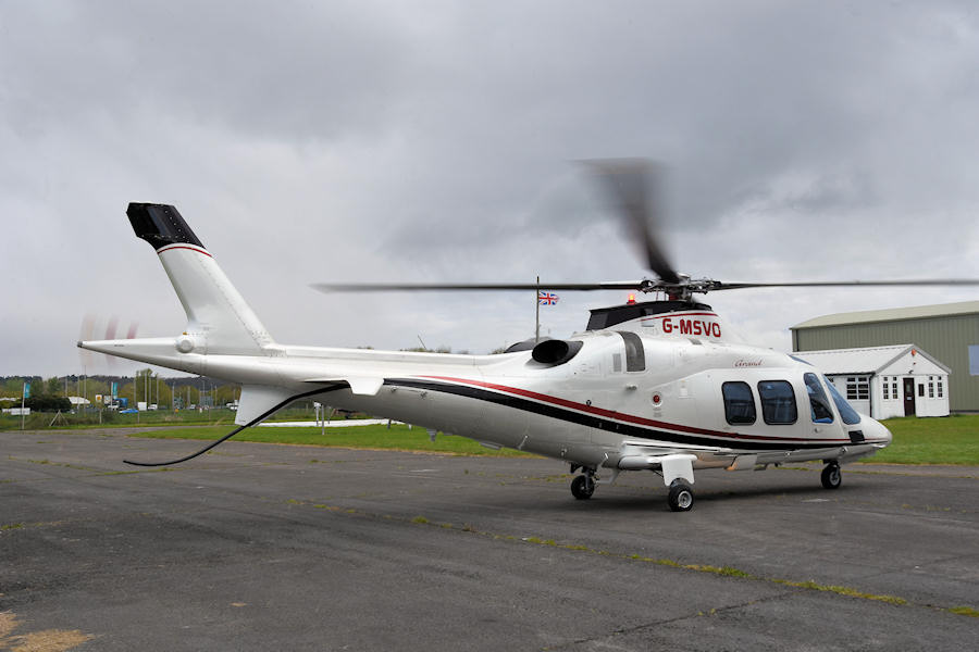 A109 G-MSVO at The Helicopter Museum