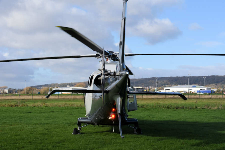 A109  G-JMBS at The Helicopter Museum