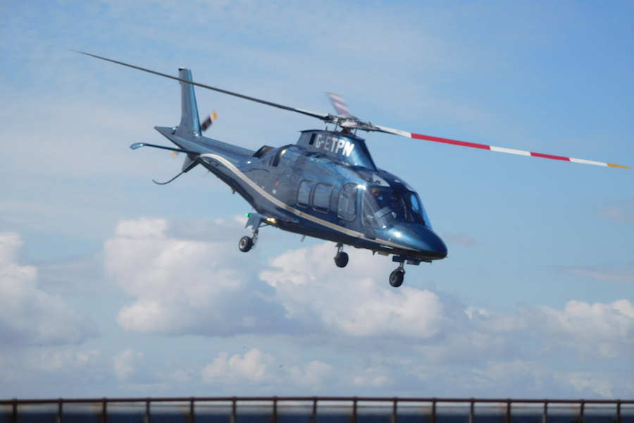 A109 Helicopter G-EPTN at The Helicopter Museum