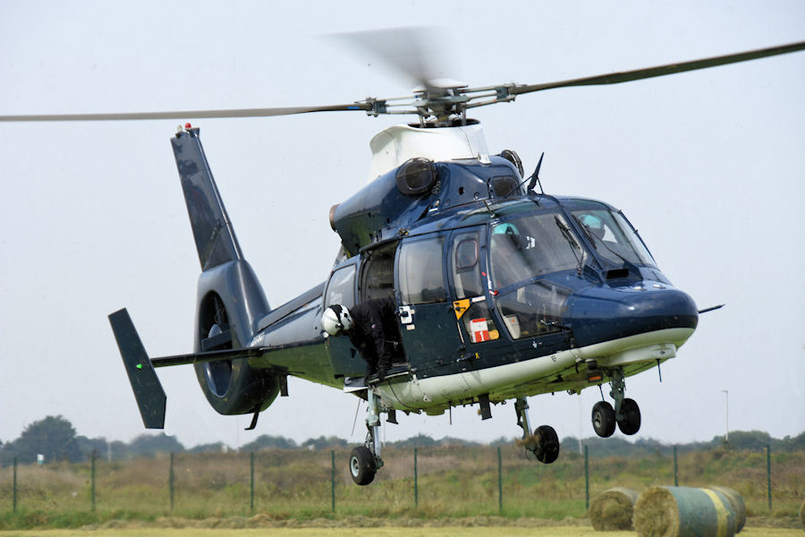 Dauphin ZJ782 at The Helicopter Museum