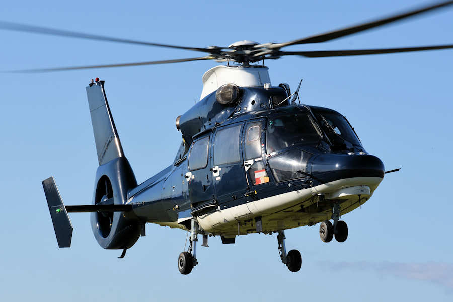 Dauphin Helicopter ZJ780 at The Helicopter Museum