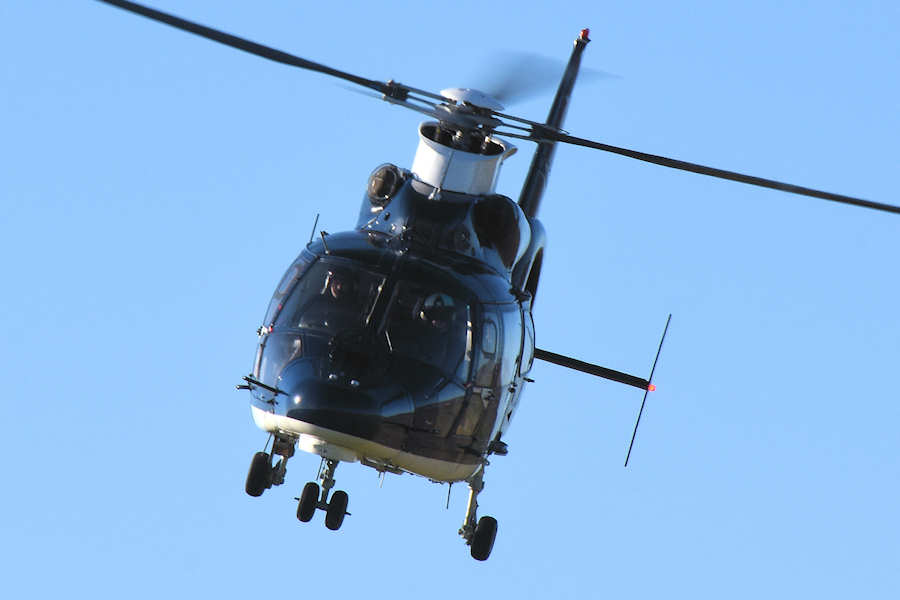 Dauphin Helicopter ZJ780 at The Helicopter Museum