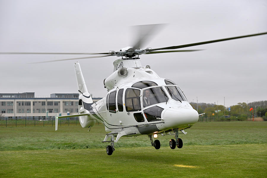 EC155 A7- HMD at The Helicopter Museum