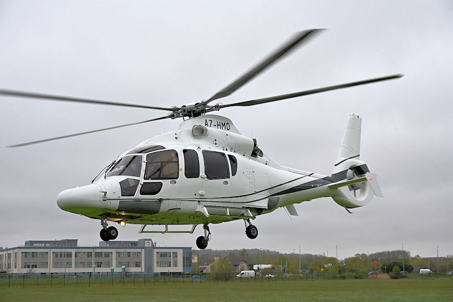 EC155 A7- HMD at The Helicopter Museum