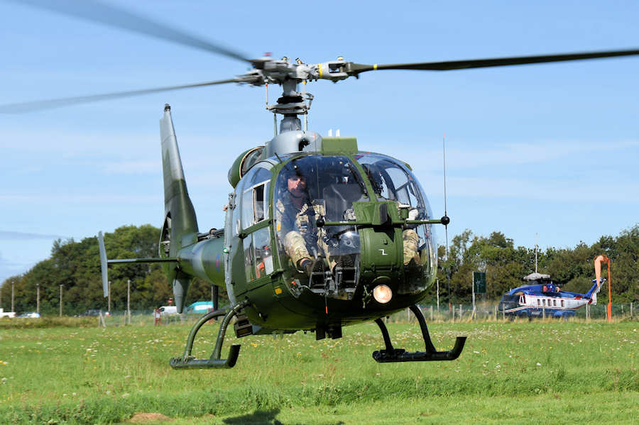 Gazelle ZB674 at The Helicopter Museum