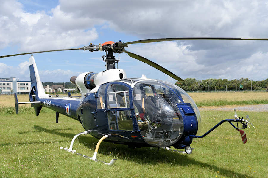 Gazelle XZ939 at The Helicopter Museum
