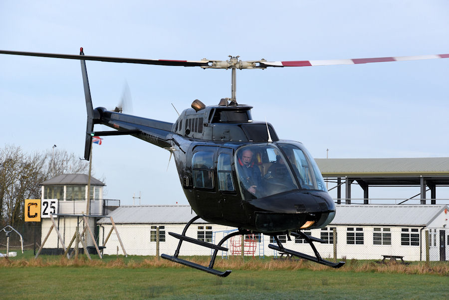 Jetranger G-HANY at The Helicopter Museum