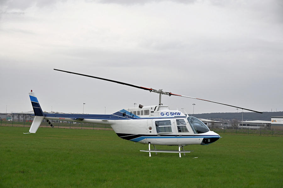 JetRanger G-CSHW at The Helicopter Museum