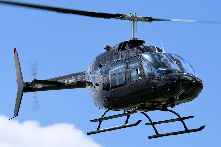 Jetranger G-IGIS at The Helicopter Museum
