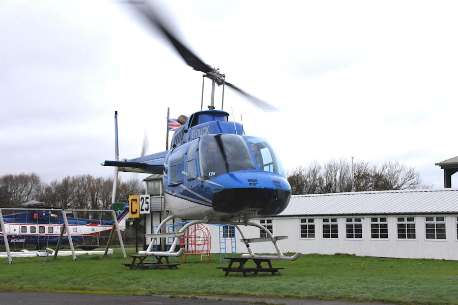 Jet Ranger G-RUCK at The Helicopter Museum