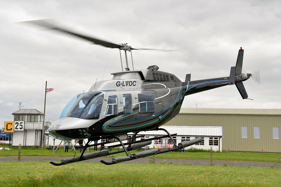 Long Ranger G-LVDC at The Helicopter Museum