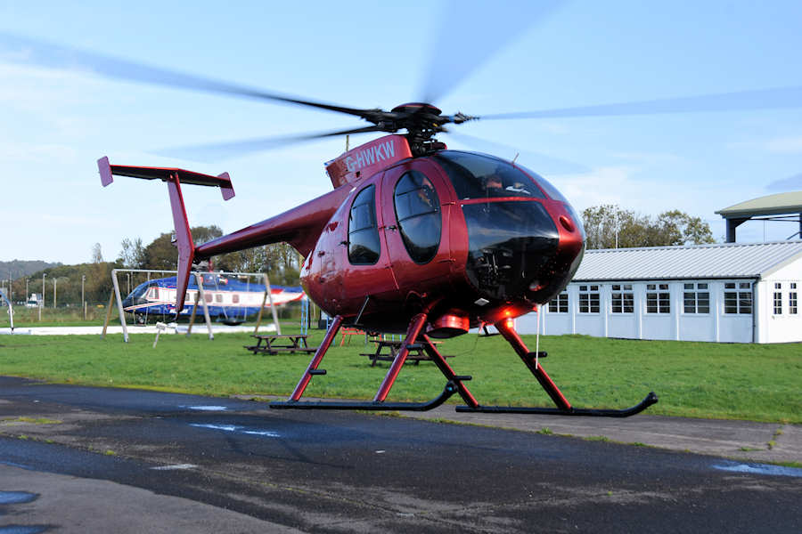 MD500 HWKW at The Helicopter Museum