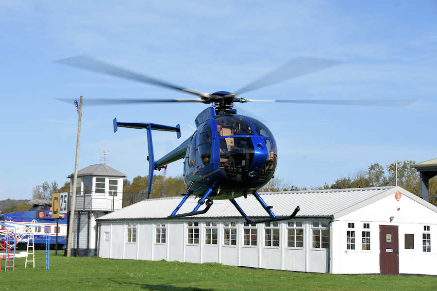 MD500 N7NP at The Helicopter Museum