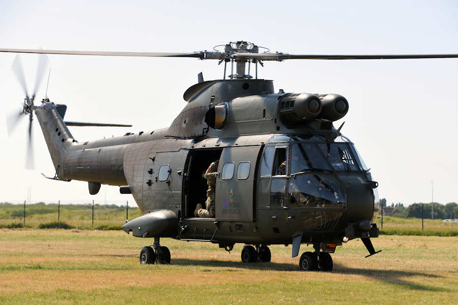 Puma ZJ955 at The Helicopter Museum