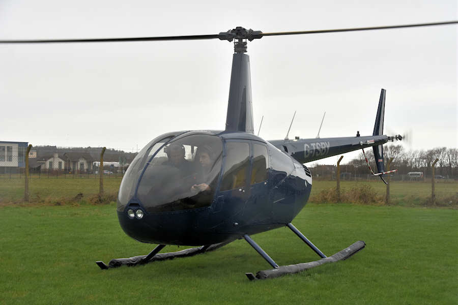 r44 helicopter visits The Helicopter Museum