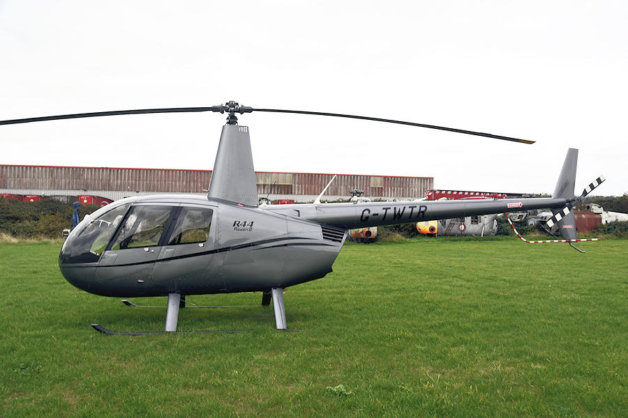 R44 G-TWTR at The Helicopter Museum
