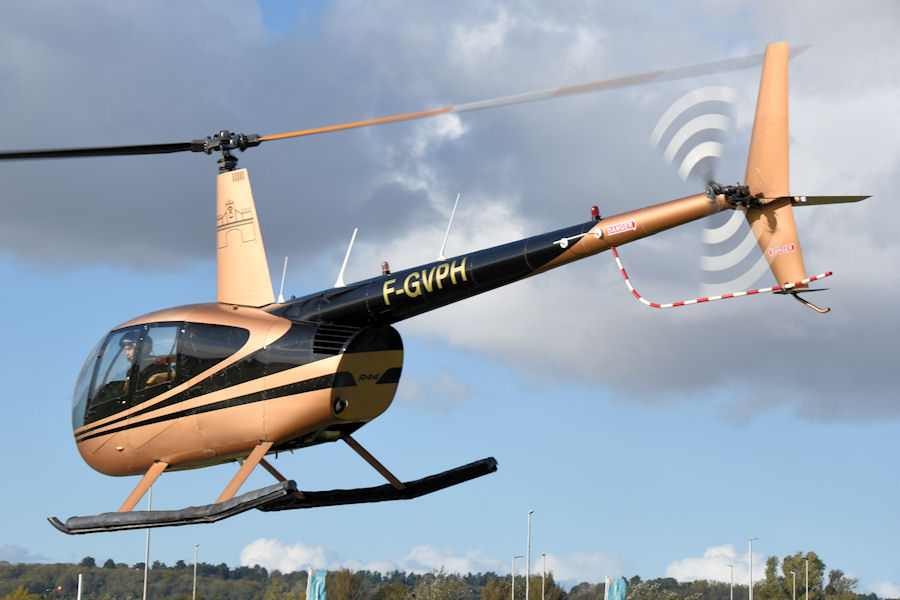 R44 Helicopter F-GVPH at The Helicopter Museum