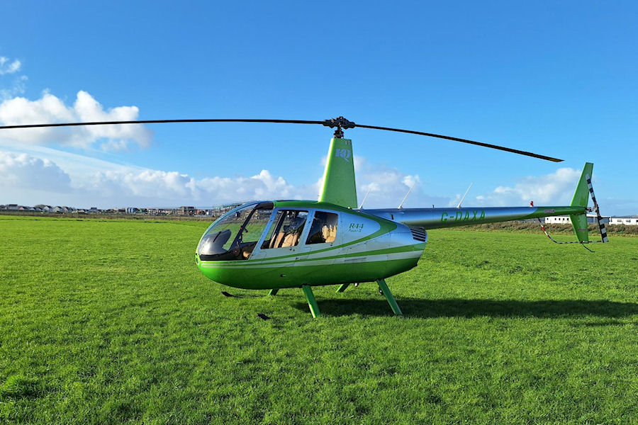 R44 G-DAXA at The Helicopter Museum