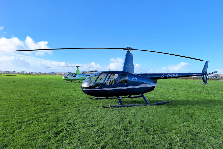 R44 G-0SEM at The Helicopter Museum