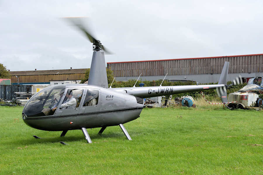 R44 G-JWRN at The Helicopter Museum