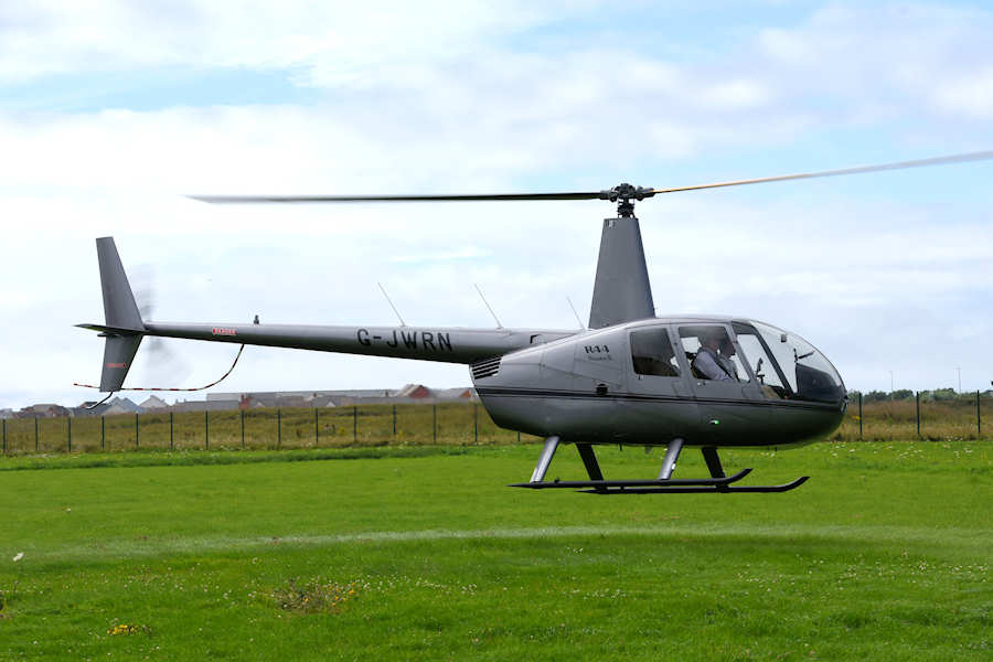 R44 G-JWRN at The Helicopter Museum