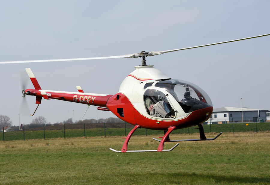 RotorWay Exec G-CCFY at The Helicopter Museum