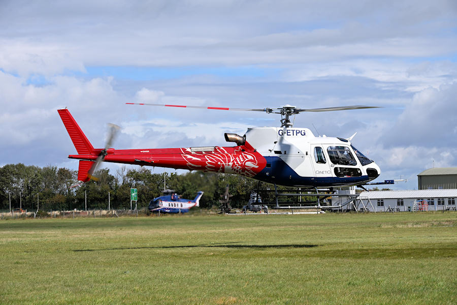 H125 Squirrel G-ETPG at The Helicopter Museum