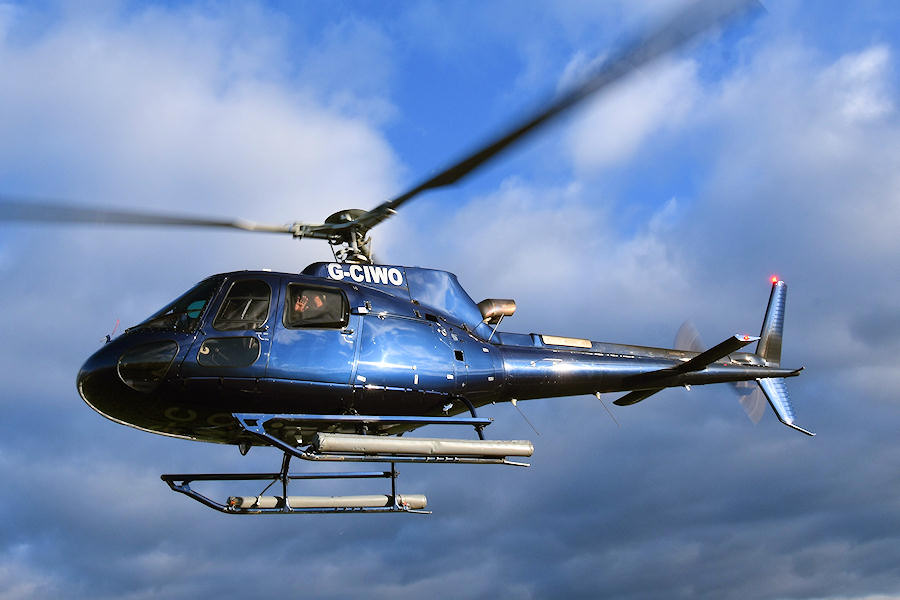 Squirrel G-CIWO at The Helicopter Museum