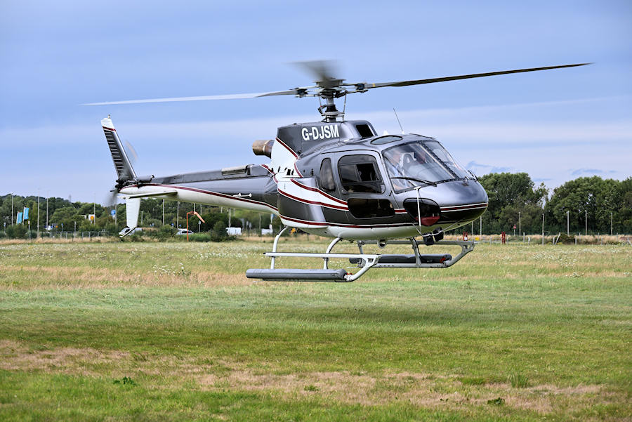 AS350B3 Squirrel G-DJSM at The Helicopter Museum