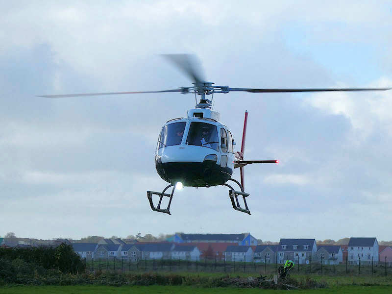 Squirrel G-ETPE at The Helicopter Museum