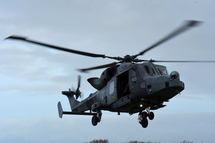 Wildcat ZZ393 at The Helicopter Museum