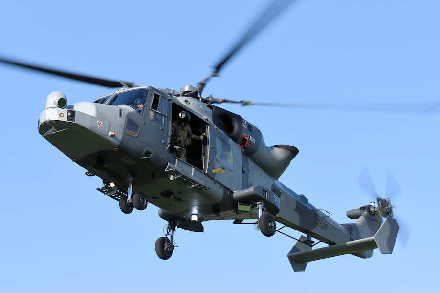 Army Wildcat ZZ520 at The Helicopter Museum