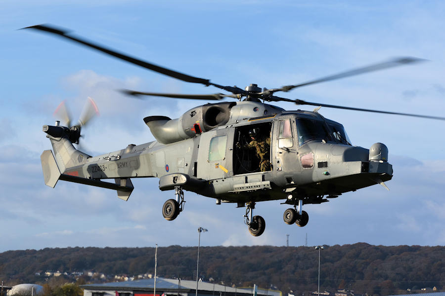 Wildcat ZZ403 at The Helicopter Museum