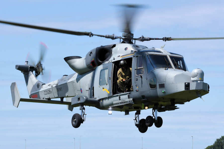 Wildcat ZZ526 at The Helicopter Museum
