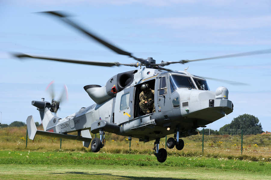 Wildcat ZZ526 at The Helicopter Museum