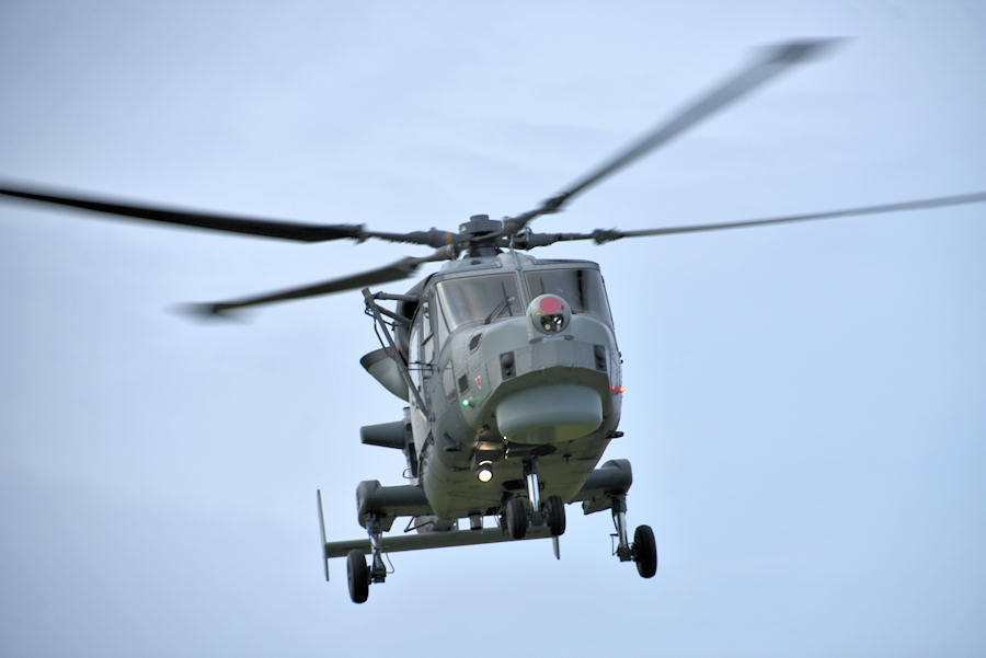 Wildcat ZZ535 at The Helicopter Museum