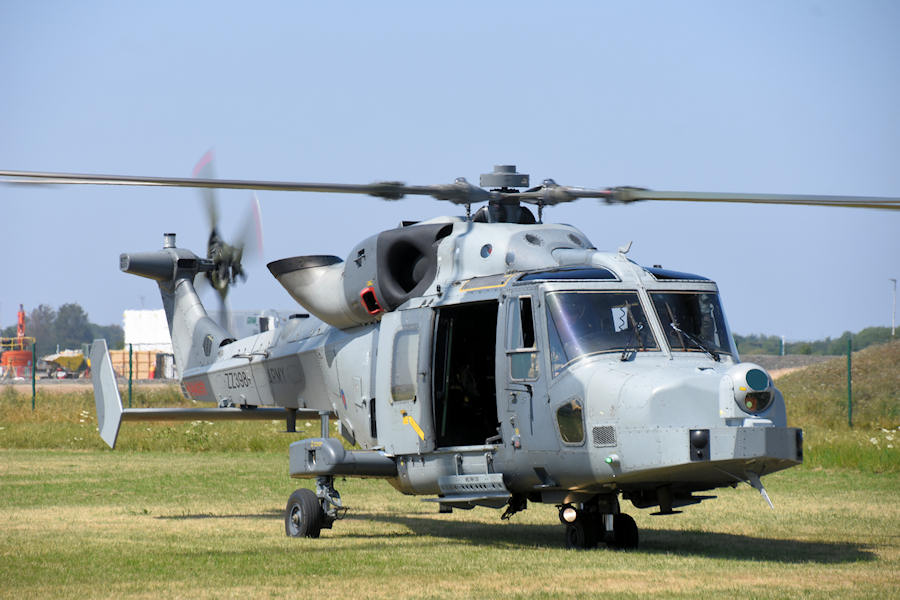 Wildcat ZZ398 at The Helicopter Museum
